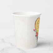 ウッドハートとバラカントリーラブ 紙コップ (右)