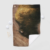 ウッドバイソンバッファロー ゴルフタオル (インサイチュ)