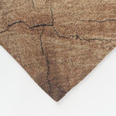 ウッドバイソンバッファロー フリースブランケット (角)