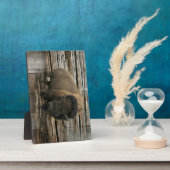 ウッドバイソン フォトプラーク (側面)