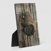 ウッドバイソン フォトプラーク (側面)