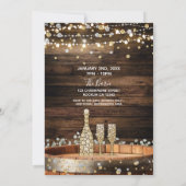 ウッドバレル素朴ライツシャンパンバースデーパーティー 招待状 (裏面)