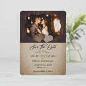 ウッドバーラップレースカントリー結婚バーンの写真 セーブザデート (スタンド正面)