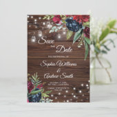 ウッドバー素朴ガンディフローラライト日付を保存 セーブザデート (スタンド正面)