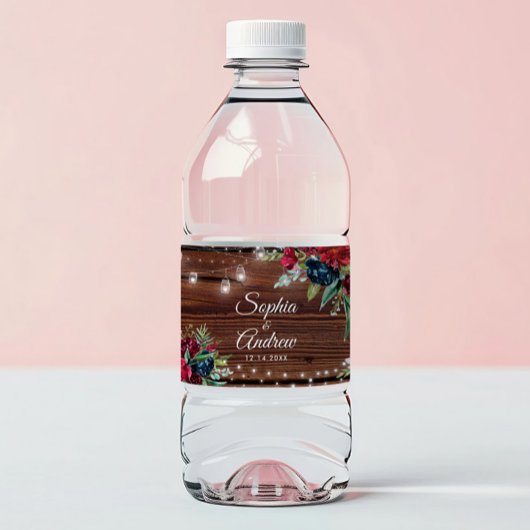 ウッドバー素朴グンディフローララ結婚イツの水B ペットボトルラベル