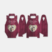 ウッドバ素朴ルガンディ結婚の写真 フェイバーボックス (折り畳みなし)