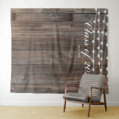 ウッドバ素朴ンプロムバックドランドカントリーウェスタン タペストリー (インサイチュ(横))