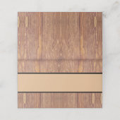 ウッドパネル座席表 プレイスカード (外部開封)