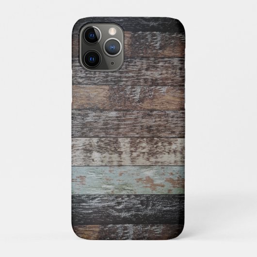 ウッドパネル | ラスティック Case-Mate iPhoneケース (裏)