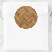 ウッドパーケフロアデザイン ラウンドシール (バッグ)