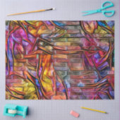 ウッドパープルウォールアートドリーム 薄葉紙 (クラフト)