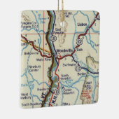 ウッドビルNHヴィンテージマップ セラミックオーナメント (右)