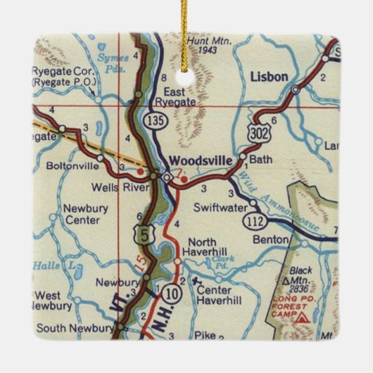 ウッドビルNHヴィンテージマップ セラミックオーナメント (裏面)