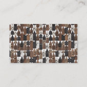 ウッドビレッジデザイン名刺 名刺 (裏面)