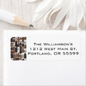 ウッドビレッジ住所 シール (インサイチュ)