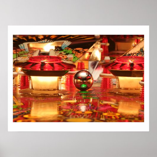 ウッドビーストピンボールポスター ポスター (正面)