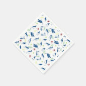 ウッドピジョンケレルNZバード スタンダードカクテルナプキン (角)