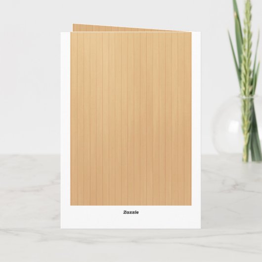 ウッドピンク素朴フローラバタフライ結婚式 プログラム (裏面)