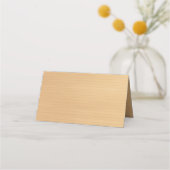 ウッドピ素朴ンクフローラバタフライ結婚ズテーブル プレイスカード (裏面)