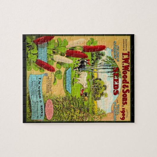 ウッドファーム&ガーデンシードカタログジグソーパズル ジグソーパズル (横)