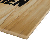 ウッドフェイクパパラブワードアートキッチン カッティングボード (角)