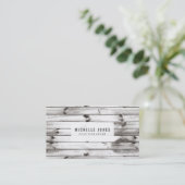 ウッドフォトグラファーモダンの名刺 名刺 (スタンド正面)