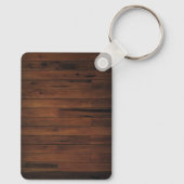 ウッドフォトコラージュ素朴ペット記念碑 キーホルダー (裏面)