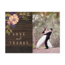 ウッドフォト結婚ーの感謝