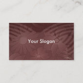 ウッドフローラデコ 名刺 (裏面)