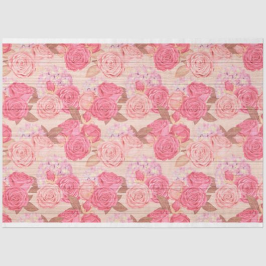 ウッドフローラモダン人気があるティッシュペーパー 薄葉紙 (正面)