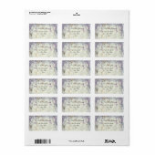 ウッドフローラ結婚住所 シール (フルシート)