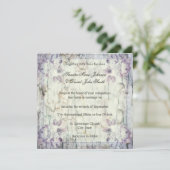 ウッドフローラ結婚式招待状 招待状 (スタンド正面)