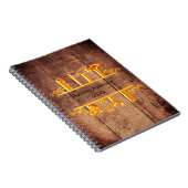 ウッドブラウン金ゴールドツールのホーム修理事業 ノートブック (右側)