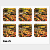 ウッドブリッジアンドクリークイン秋 スクエアシール (シート)