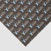 ウッドブルー素朴ディアボーイ赤ちゃんシャワー 薄葉紙 (詳細)