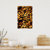 ウッドブロックバイヨハネスストーター ポスター (キッチン)