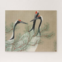 ウッドブ日本のロックプリントクレーン – 上坂雪花