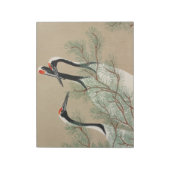 ウッドブ日本のロックプリントクレーン – 上坂雪花 ノートパッド (回転)