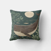 ウッドブ日本のロック鯨 クッション (裏面)