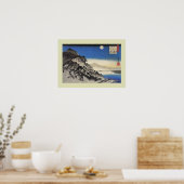 ウッドブ日本のロック ポスター (キッチン)