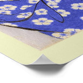 ウッドブ日本のロック ポスター (角)