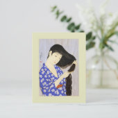 ウッドブ日本のロック ポストカード (スタンド正面)