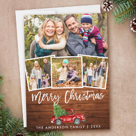 ウッドブ素朴ラシヴィンテージトラック4写真 シーズンカード