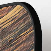 ウッドプラ素朴ンクモノグラモダンム ピックルボールラケット (左詳細)