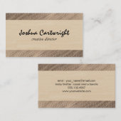 ウッドプリント 名刺 (正面/裏面)