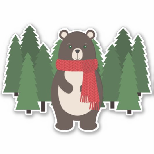 ウッドベア シール (正面)