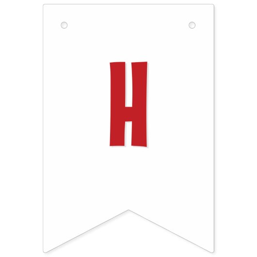 ウッドベア バンティングフラッグ (第2の旗)