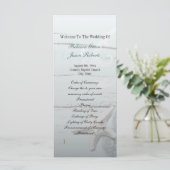 ウッドベエレガントシーシェルビーチ結婚式プログラム プログラム (スタンド正面)