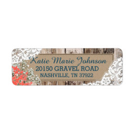 ウッドベビーズブレスレ素朴ース結婚ラベル ラベル