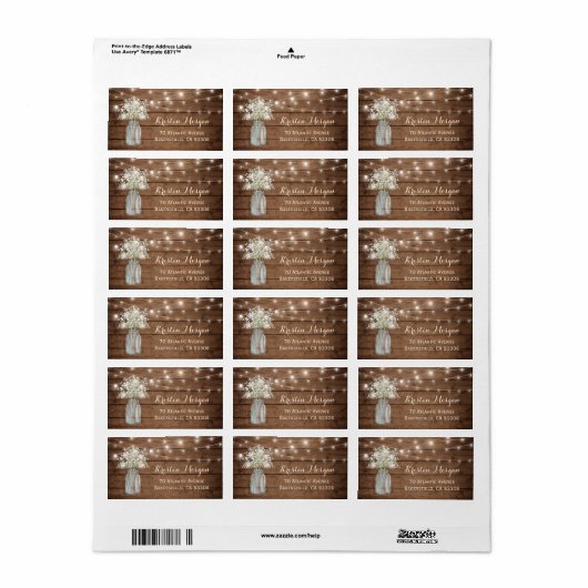 ウッドベビー素朴ズのブレスメイソンのジャイルライツ結婚ズ ラベル (フルシート)